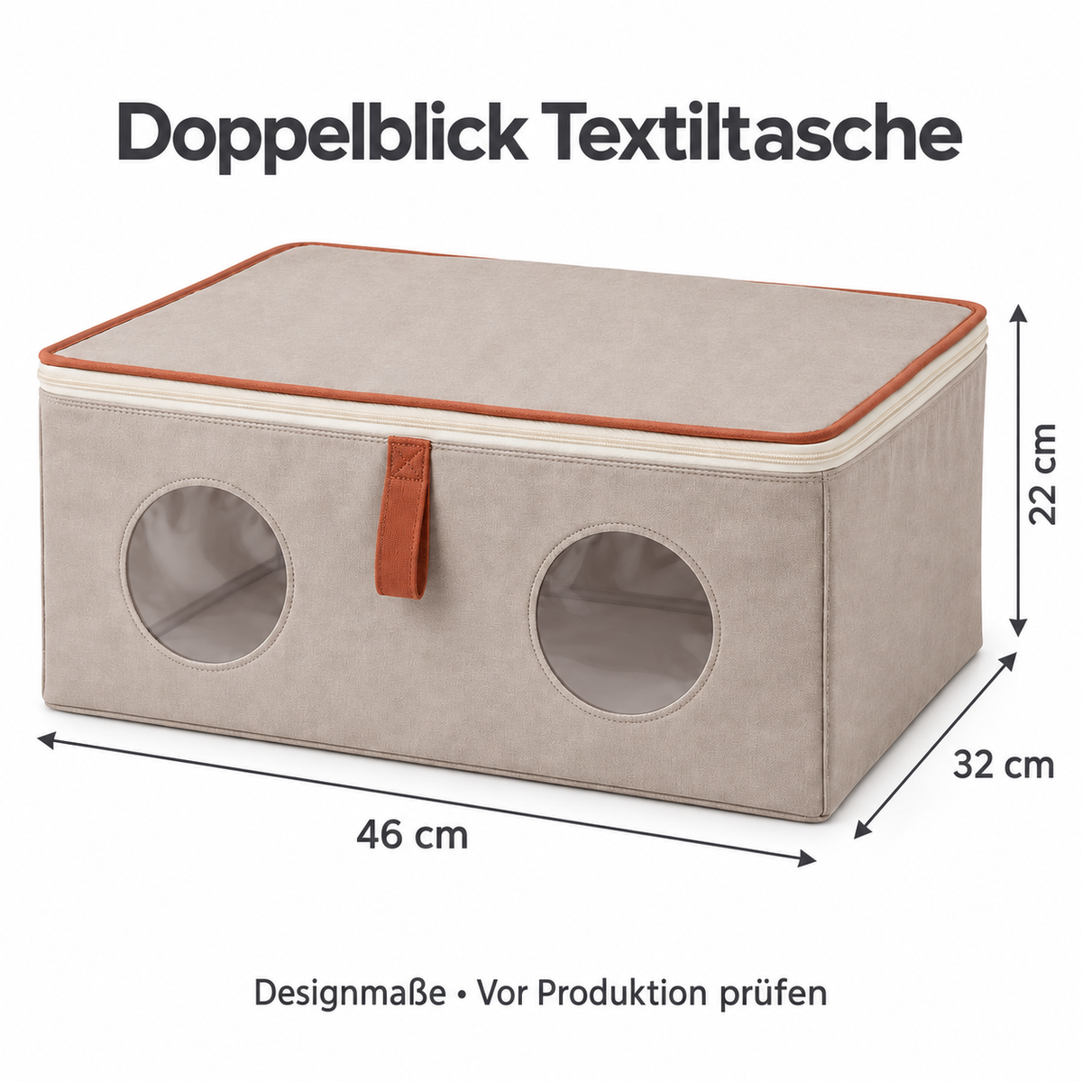 Doppelblick Textiltasche