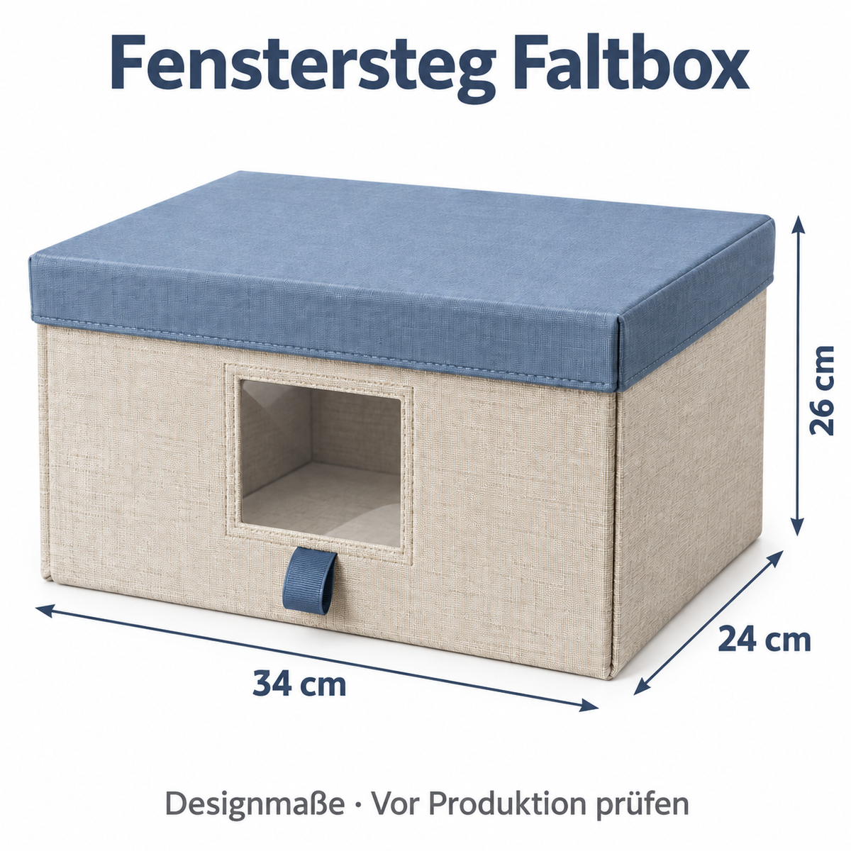 Fenstersteg Faltbox