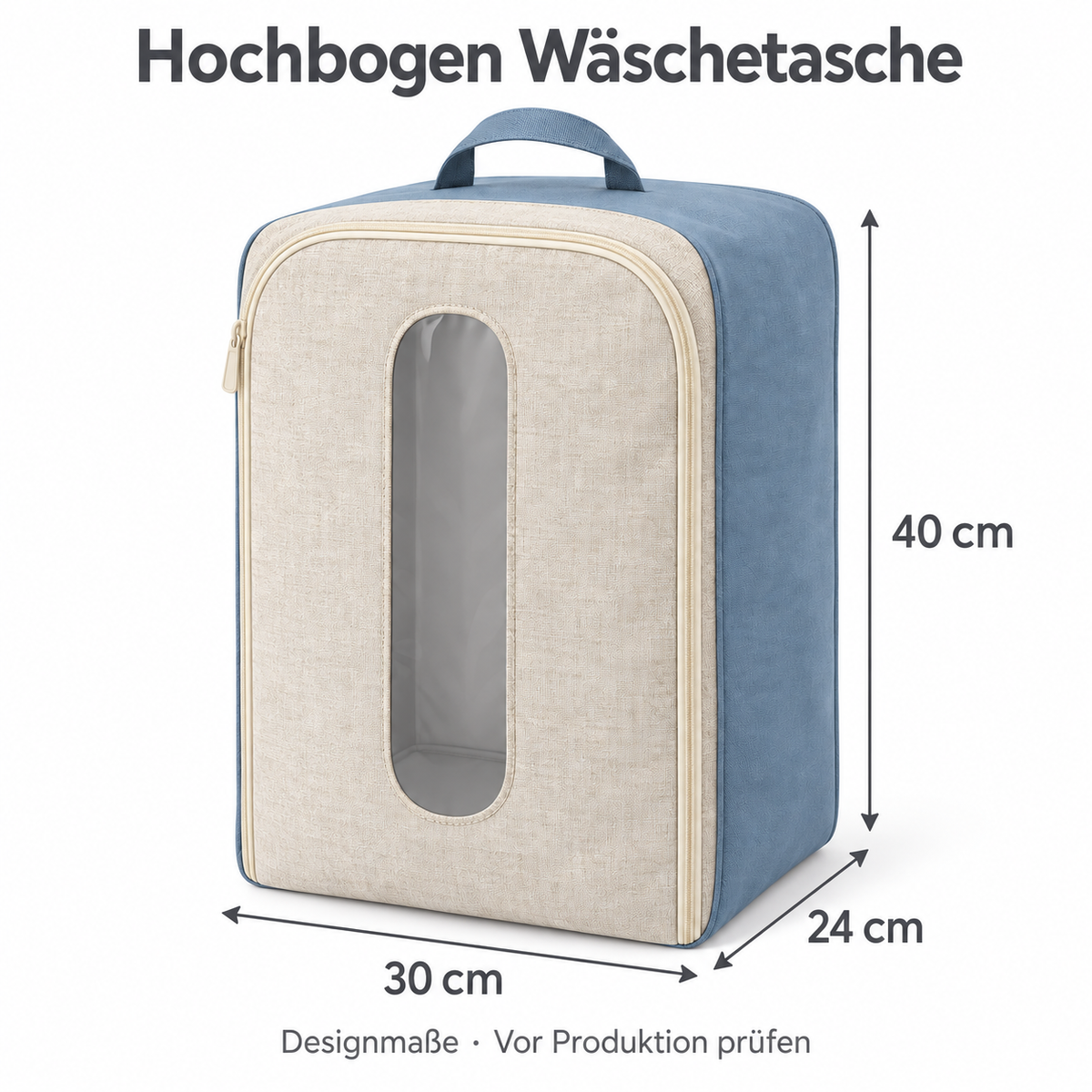 Hochbogen Wäschetasche