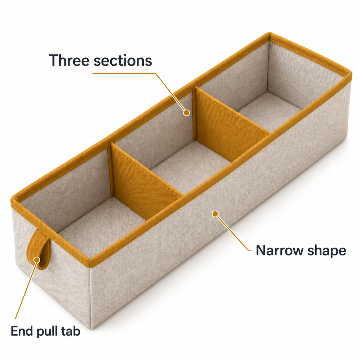 Langfach Zubehörbox